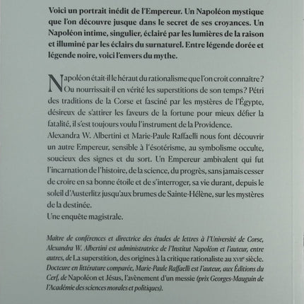 Le chat noir de Napoléon - Alexandra W. Albertini - Livre