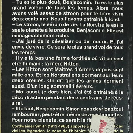 Les Seigneurs de l'instrumentalité - tome 3 - Les Puissances de l'espace - Cordwainer Smith - Livre