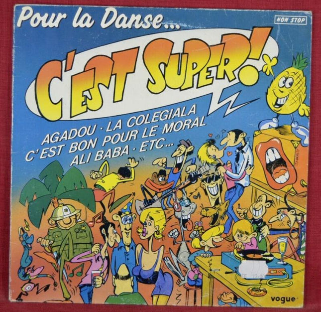 It's great for dancing - 33 rpm vinyl record