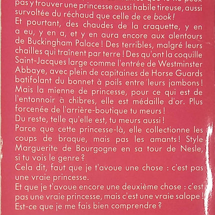 Roman policier humour San‑Antonio Princesse Patte‑En‑L’Air – San‑Antonio - livre