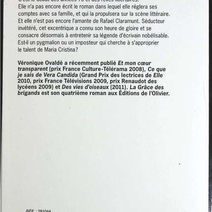 La grâce des brigands - Véronique Ovaldé - Livre