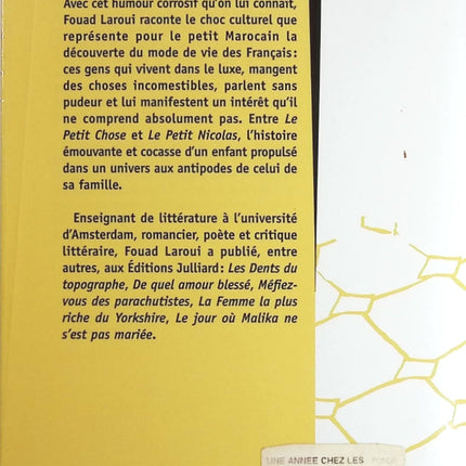 Une année chez les Français - Fouad Laroui - Livre