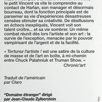 Torturez l'artiste ! - Joey Goebel - Livre