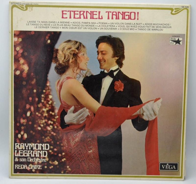 eternel tango raymond clegrand - disque vinyle 33 tours