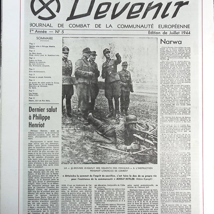 Der Widerstand - Nr. 132 - Das Journal des Frankreichs in den 1940er Jahren - Zeitschriftenrezensionsbuch