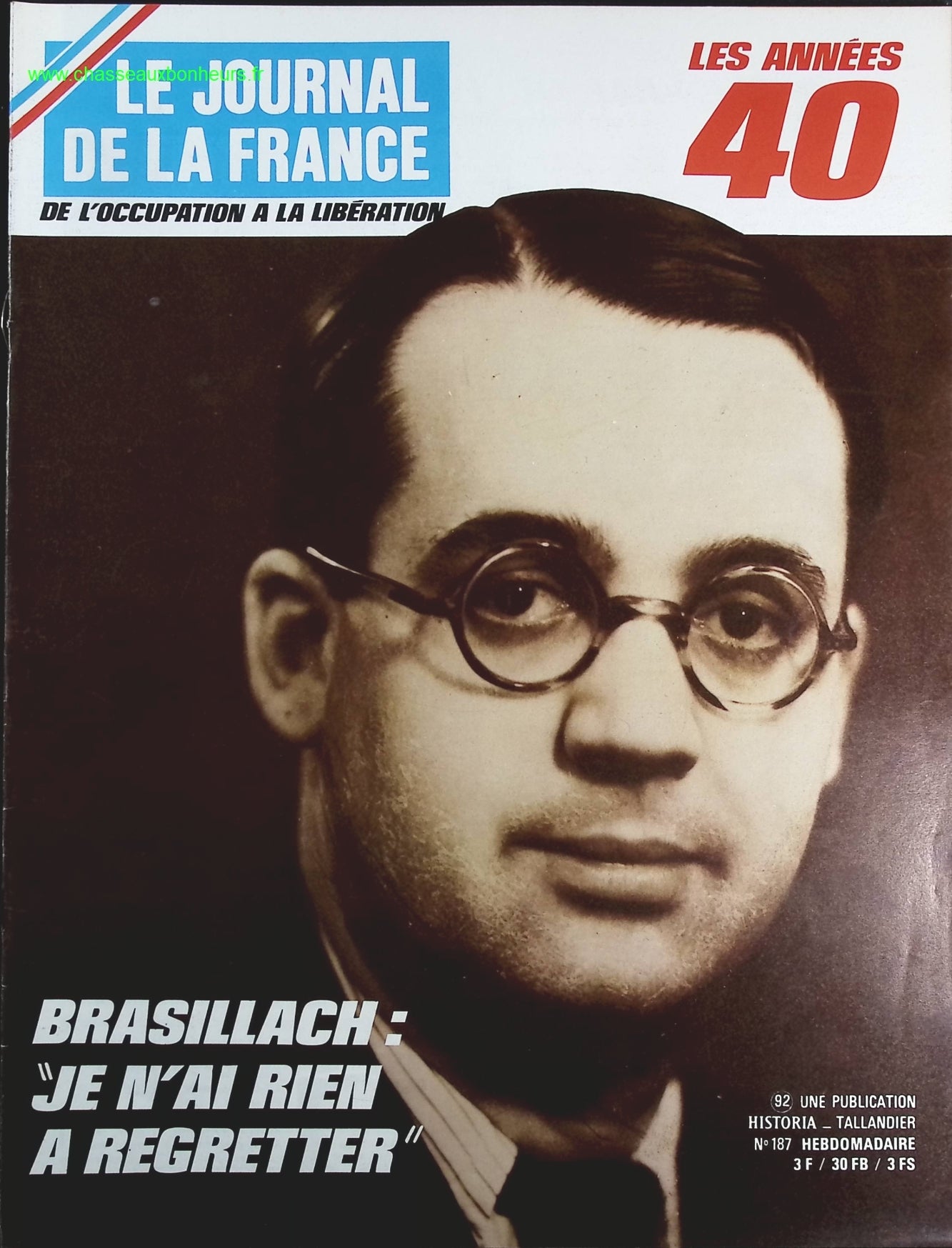 The Resistance - No. 132 - The Journal of France in the 1940s - Magazine Review Book