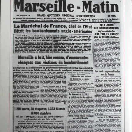Der Widerstand - Nr. 132 - Das Journal des Frankreichs in den 1940er Jahren - Zeitschriftenrezensionsbuch