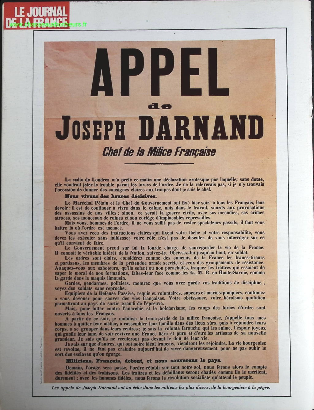 The Resistance - No. 132 - The Journal of France in the 1940s - Magazine Review Book