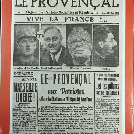 La libération ce devoir sacré - N° 175 - Le journal de la France les années 40 - Livre revue magazine