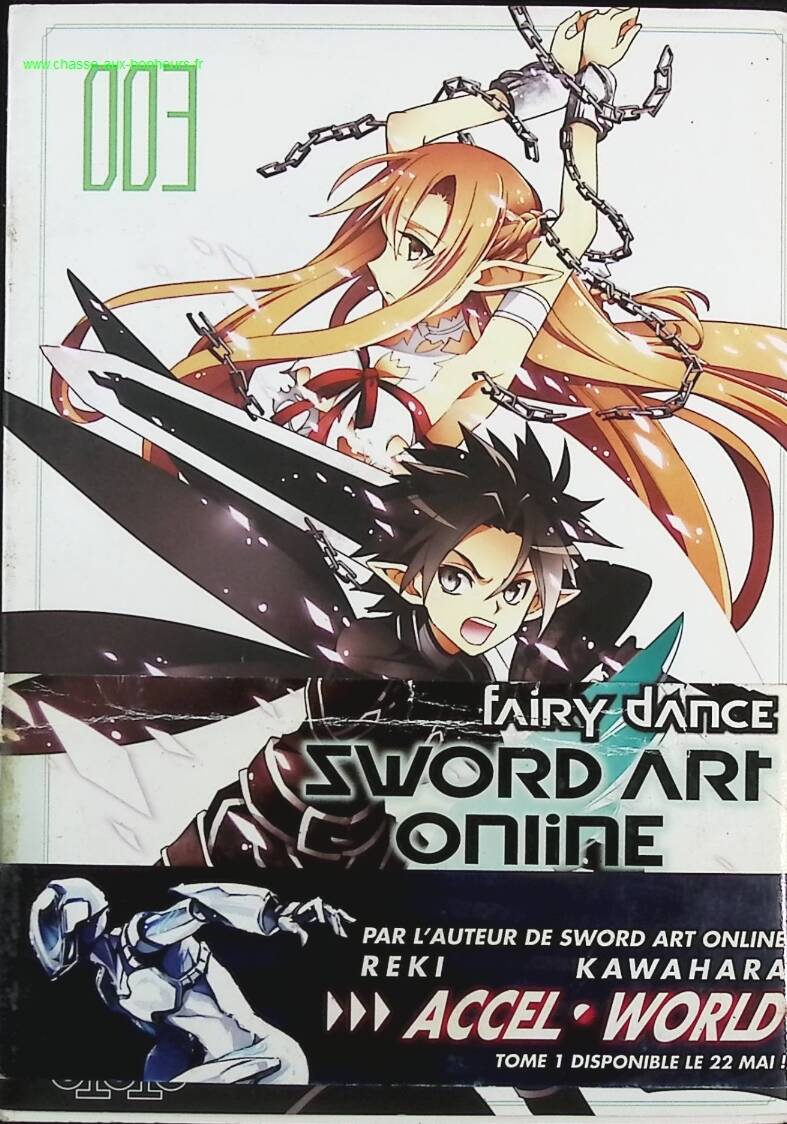 Sword Art Online - Fairy Dance - Tome 3 - Reki Kawahara, Tsubasa Haduki - livre Manga