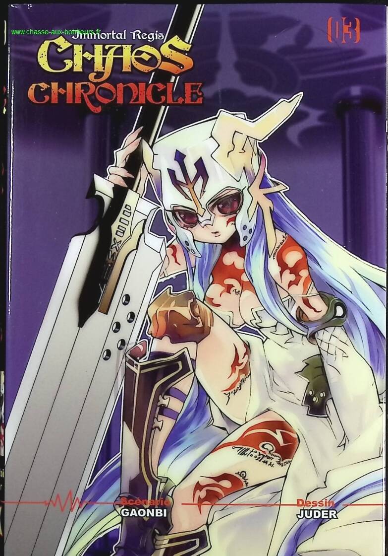 Chaos Chronicle - Immortal Regis - tome 03 - Gaondi, Juder - livre Manga