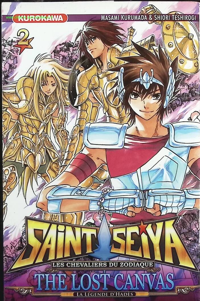 Saint Seiya - Les Chevaliers du Zodiaque - The Lost Canvas - La Légende d'Hadès - tome 02 - Masami Kurumada, Shiori Teshirogi - livre Manga