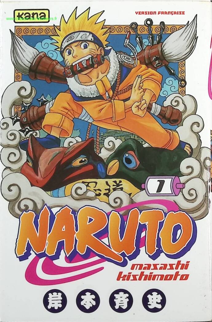 Naruto Tome 1 - Masashi KISHIMOTO - livre Manga