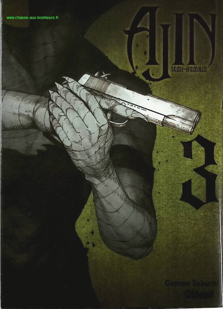 Ajin - Tome 03 - Gamon Sakurai - livre Manga