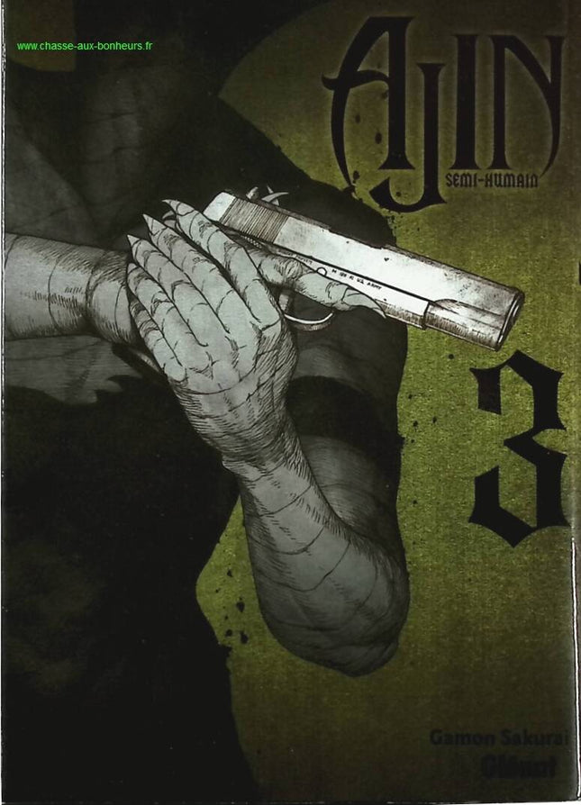 Ajin - Volume 03 - Gamon Sakurai - Manga book