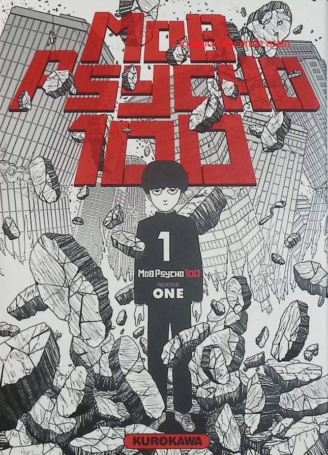 Mob Psycho 100 - Tome 1 - ONE - Manga d'occasion - Livre Manga