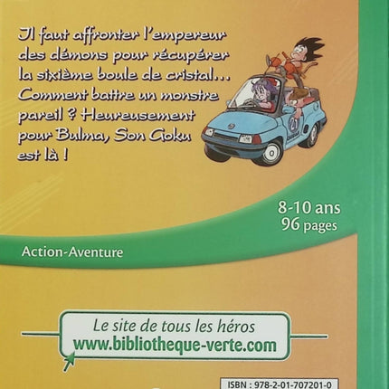 Dragon Ball 03 NED 2018 - Le Maître des tortues - La Bibliothèque Verte - Akira Toriyama - Roman jeunesse d'occasion - Livre