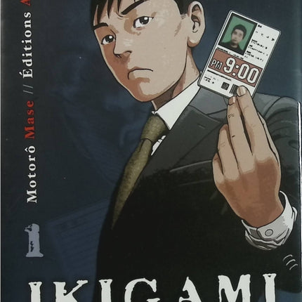 Ikigami - Tome 1 - Préavis de mort - Motorô Mase - Manga Seinen d'occasion - Livre Manga