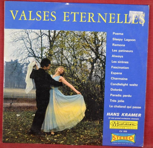 valses éternelles hans kramer - disque vinyle 33 tours