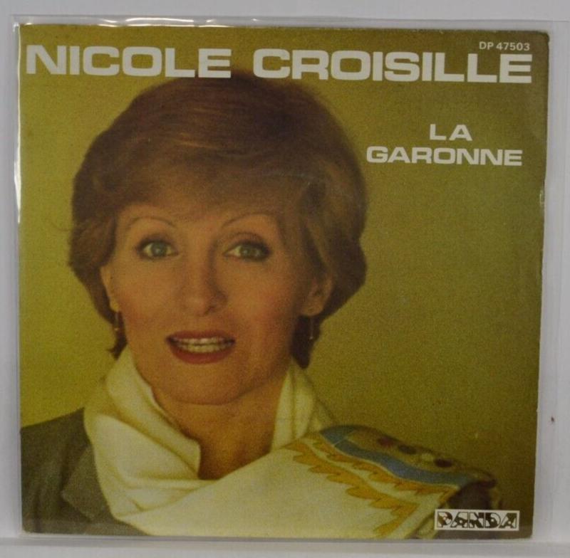 La Garonne - Nicole Croisille - 45 rpm vinyl record