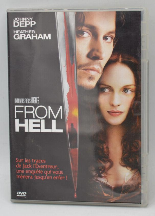 From Hell - Johnny Deep - Heather Graham - DVD - thriller