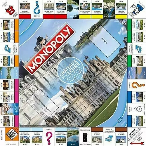 Monopoly Châteaux de Loire - Hasbro - jeu de société