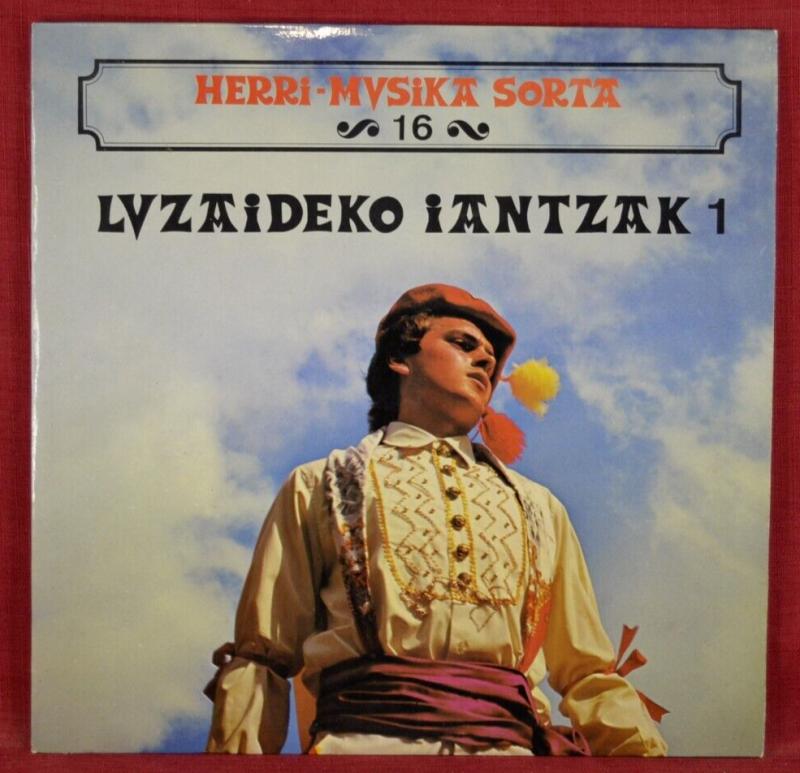 luzaideko iantzak herri musika sorta - disque vinyle 33 tours