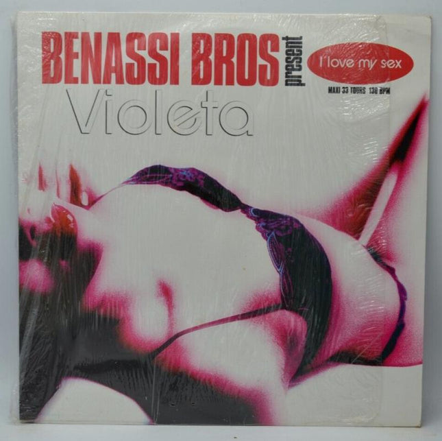 Benassi Bros präsentieren Violeta – I Love My Sex – 33 U/min Maxi-Vinyl-Schallplatte