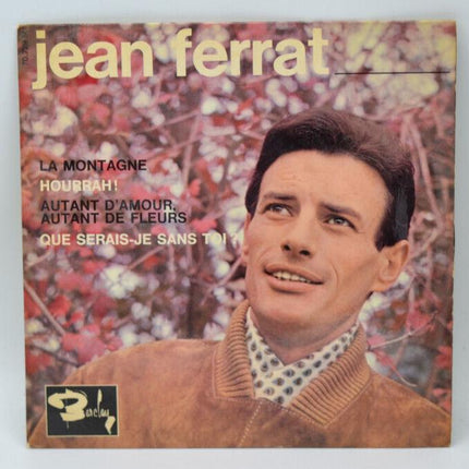 Jean Ferrat - The Mountain - Hurrah! - 45 rpm vinyl record