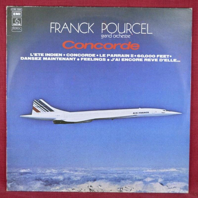 Franck Pourcel Concorde - 33 U/min Vinyl-Schallplatte