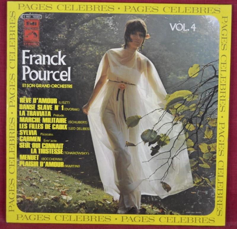 franck pourcel pages célèbres - disque vinyle 33 tours