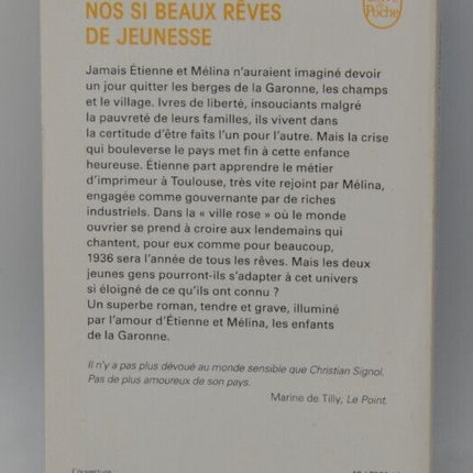 Our Beautiful Youthful Dreams - Christian Signol - book