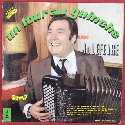 un tour au guinche jo lefevre - disque vinyle 33 tours