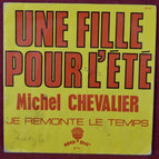 A Girl for Summer – Michel Chevalier – 45 U/min Vinyl-Schallplatte