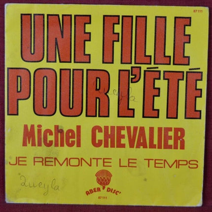 A Girl for Summer – Michel Chevalier – 45 U/min Vinyl-Schallplatte