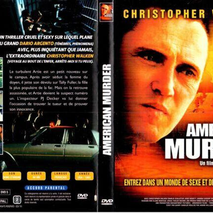 Dvd American murder - Christopher Walken - thriller - policier