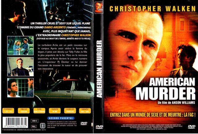 Dvd American murder - Christopher Walken - thriller - policier