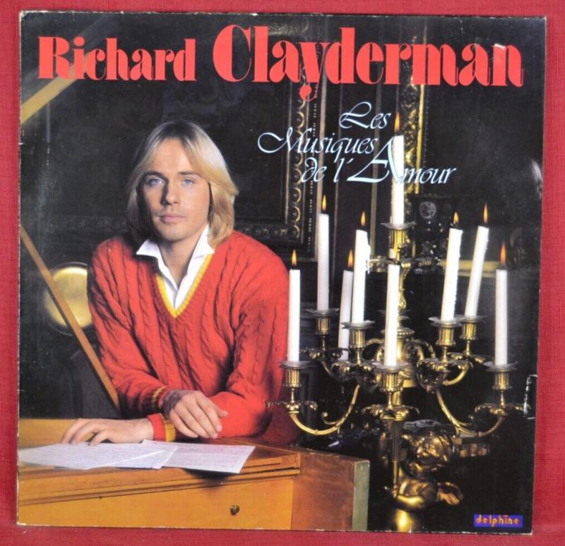 Richard Clayderman The Music of Love - 33 rpm vinyl record