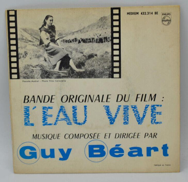 Béart Guy - L'eau vive - Bande originale du film - disque vinyle 45 tours