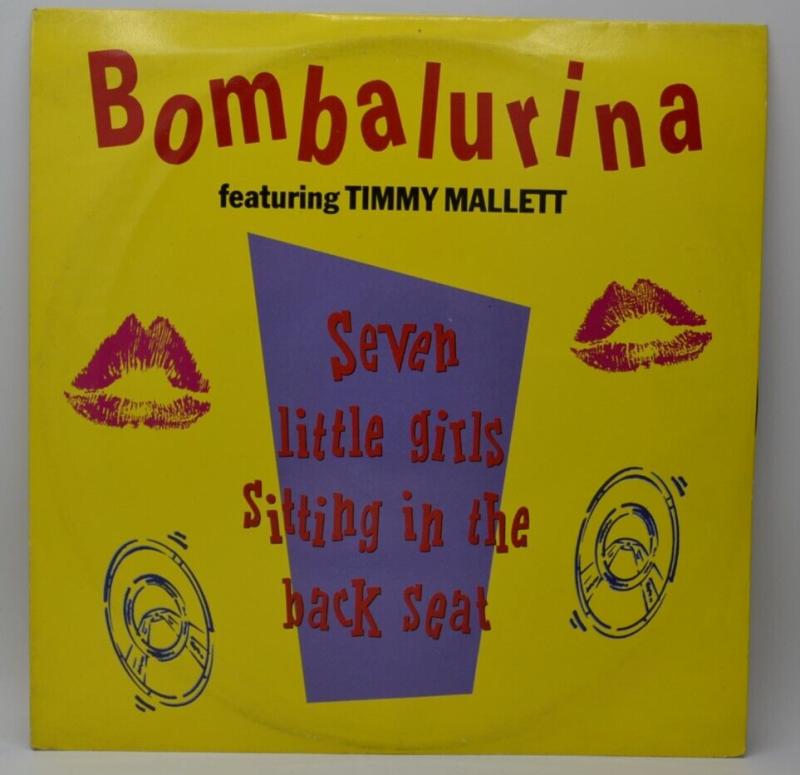 Bombalurina mit Timmy Mallett – Seven Little Girls Sitting in the Back Seat – 45 U/min Maxi-Vinyl-Schallplatte