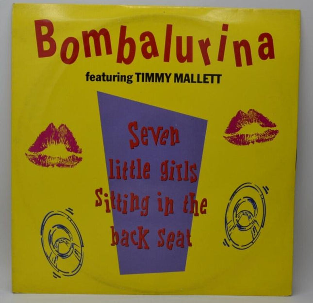 Bombalurina mit Timmy Mallett – Seven Little Girls Sitting in the Back Seat – 45 U/min Maxi-Vinyl-Schallplatte