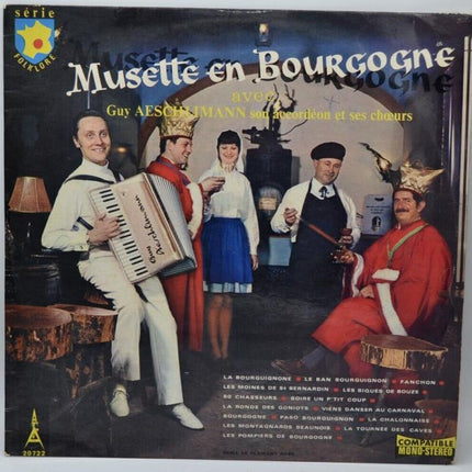 Musette in Burgunder Guy Aeschliann – 33 U/min Vinyl-Schallplatte