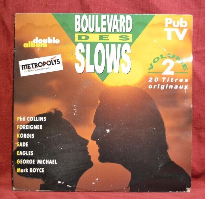 Boulevard des Slows Band 2 – Doppelalbum – 20 Titel – 33 U/min Vinyl-Schallplatte