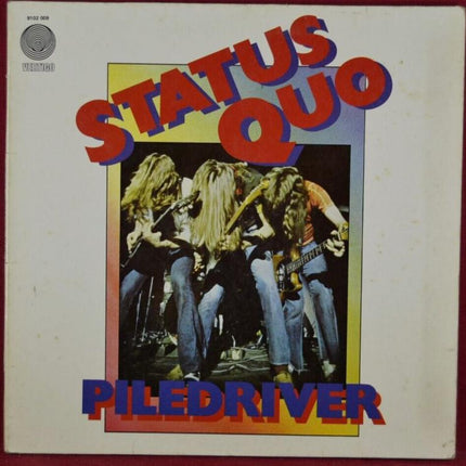 Status Quo Piledriver - 33 rpm vinyl record
