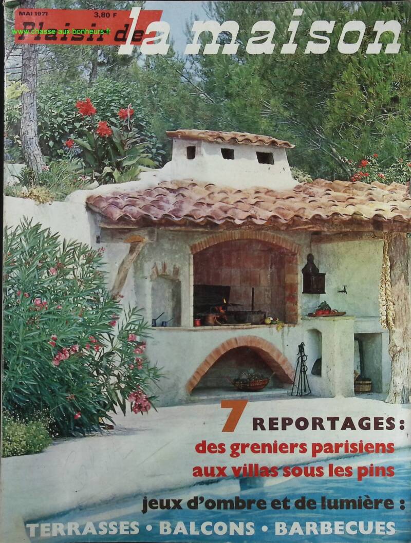 Terraces balconies barbecues No. 67 - Pleasure of the house - Magazine book review