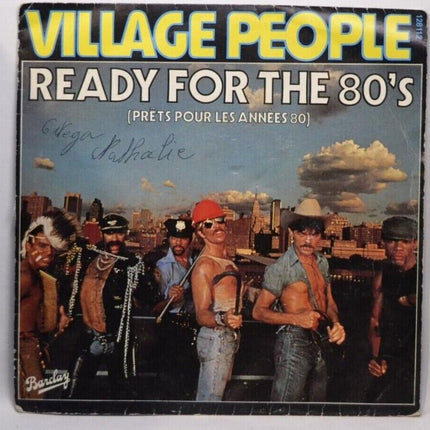 bereit für die 80er Village People – 45 U/min Vinyl-Schallplatte
