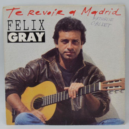 Felix Gray - See You Again in Madrid - When You Fall Asleep - 45 rpm vinyl record