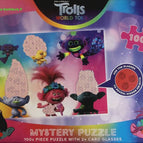 100-piece puzzle + glasses - Trolls World Tour - board game