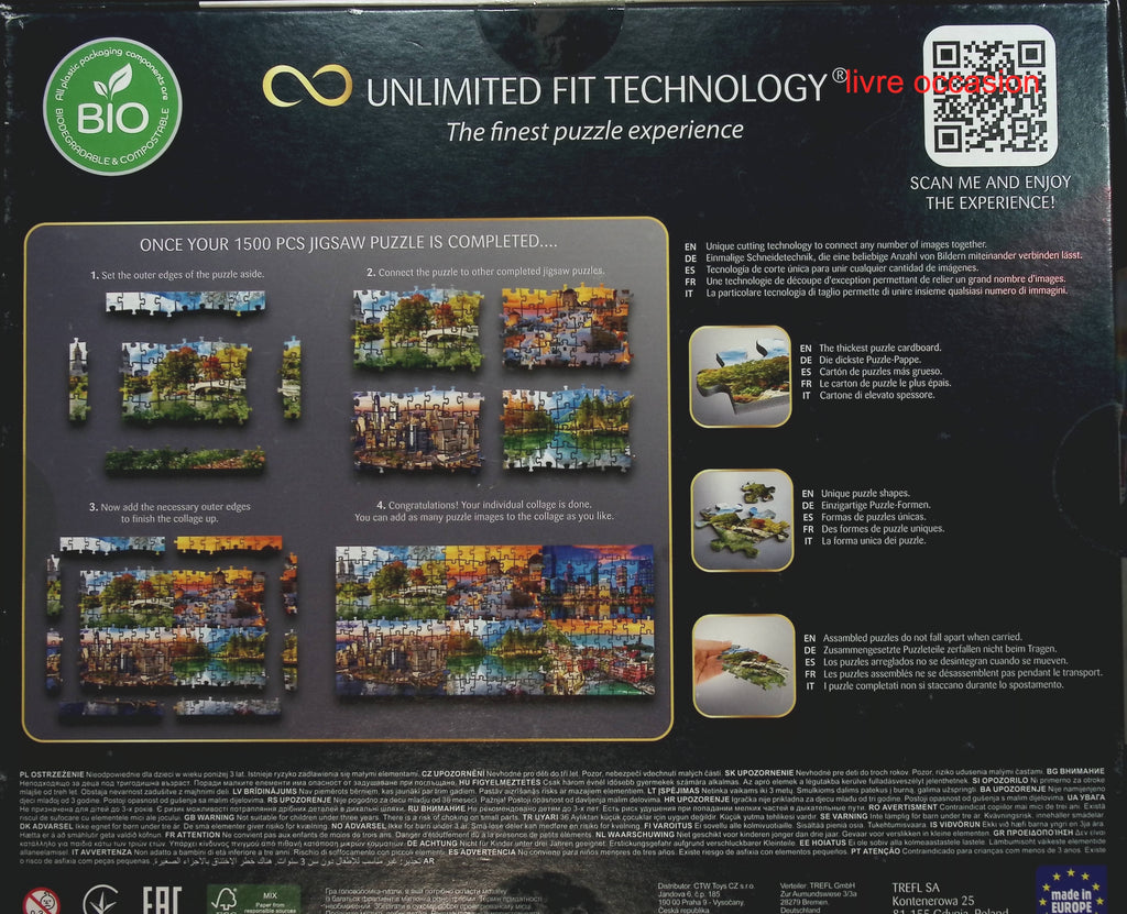 En Attendant la Marée - 1500 pièces - jeu de société Puzzle