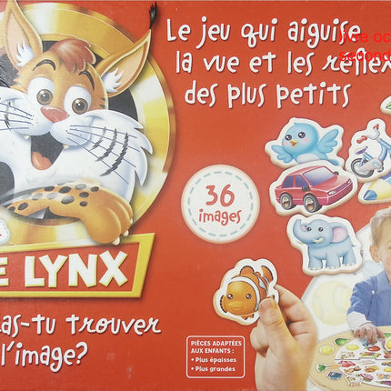 Mon Premier Lynx 36 images Educa Borras – Jeu éducatif d’observation pour enfants - jeu de société